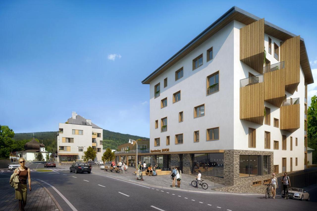 Apartment Rezidence - Javor & Wellness Železná Ruda Esterno foto