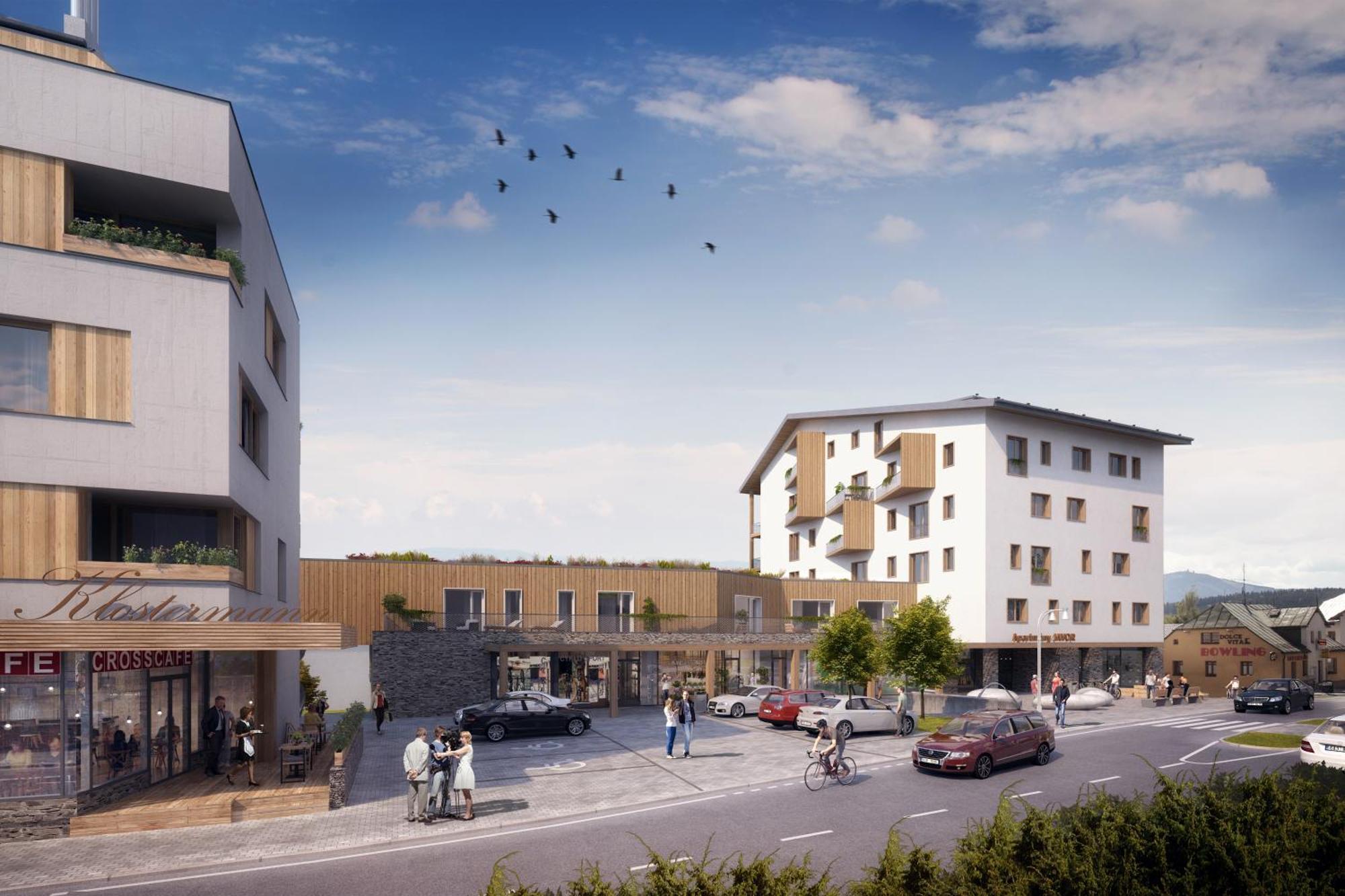 Apartment Rezidence - Javor & Wellness Železná Ruda Esterno foto